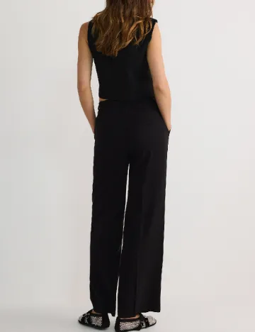 Pantaloni Reserved, negru