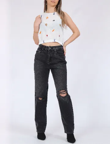 Top Vero Moda, alb Alb