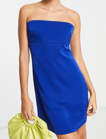 Rochie scurta Lola May, albastru