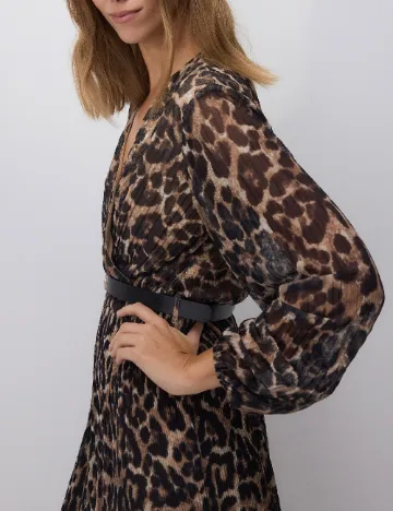 Rochie medie Reserved, animal print