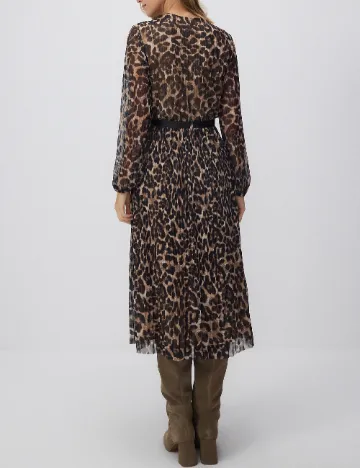 Rochie medie Reserved, animal print