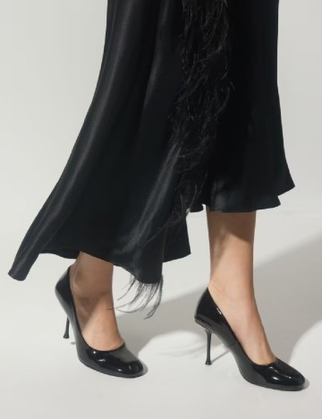 Pantofi Reserved, negru