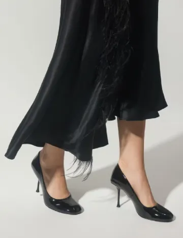 Pantofi Reserved, negru