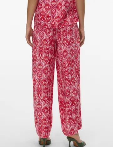 Pantaloni Vero Moda, roz