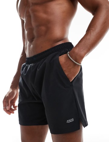 Short de baie ASOS, negru