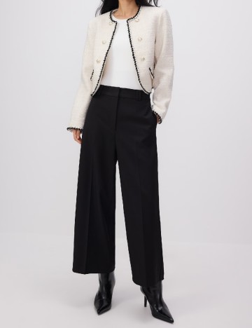 Pantaloni Reserved, negru
