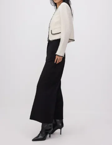 Pantaloni Reserved, negru