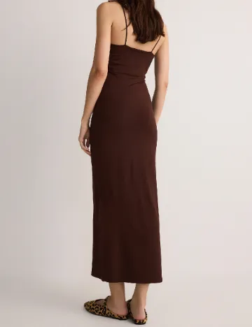 Rochie lunga Reserved, maro