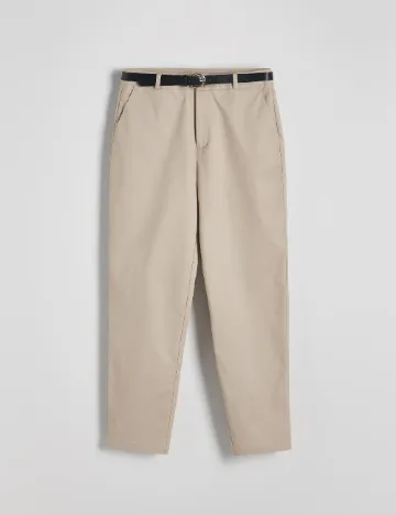 Pantaloni Reserved, crem