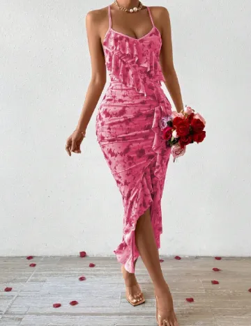 Rochie lunga SHEIN, roz