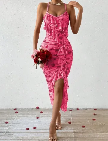 Rochie lunga SHEIN, roz