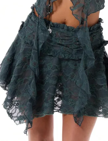 Fusta Musera, turcoaz Albastru