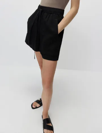 Pantaloni scurti Reserved, negru