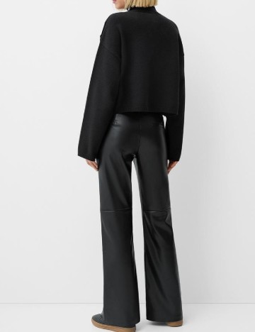 Pantaloni Bershka, negru