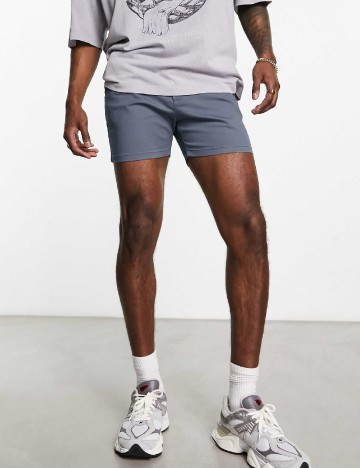 Pantaloni scurti ASOS, albastru