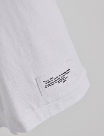 Tricou Reserved, alb