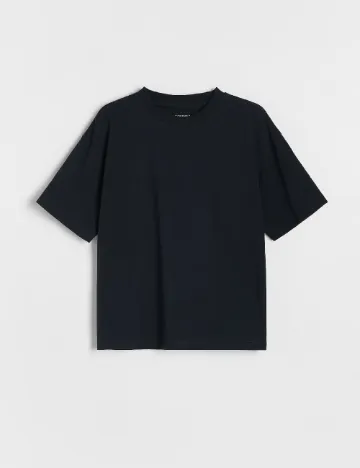 Tricou Oversize Reserved, negru
