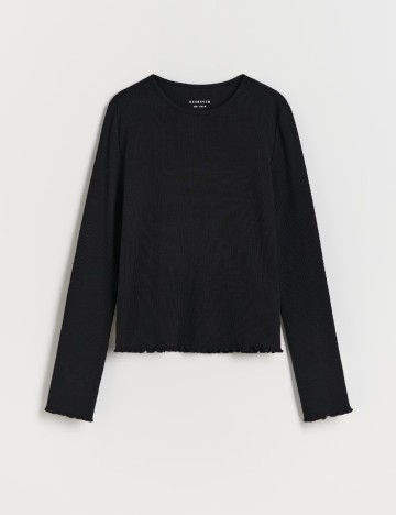 Bluza Reserved, negru