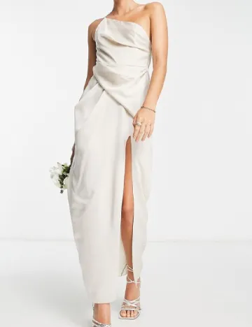 Rochie lunga ASOS, ecru
