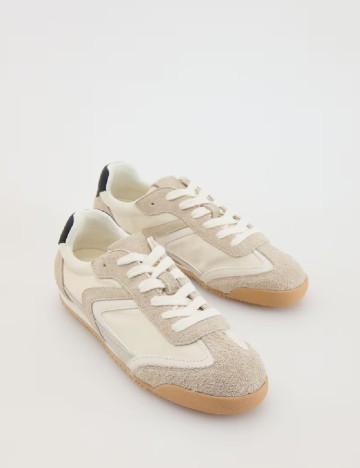 Adidasi Reserved, gri/crem