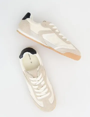 Adidasi Reserved, gri/crem