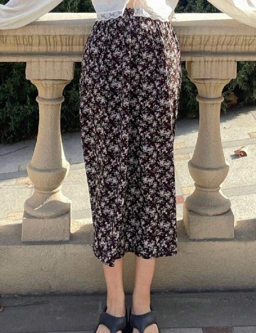 Fusta Dazy, floral print