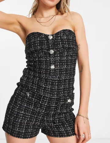 Salopeta Miss Selfridge, negru