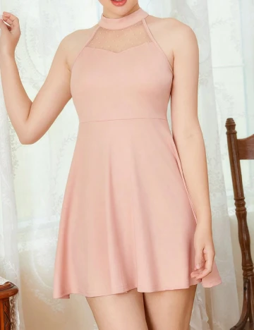 Rochie Shein Kids, roz pal