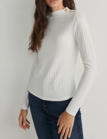 Bluza Reserved, alb