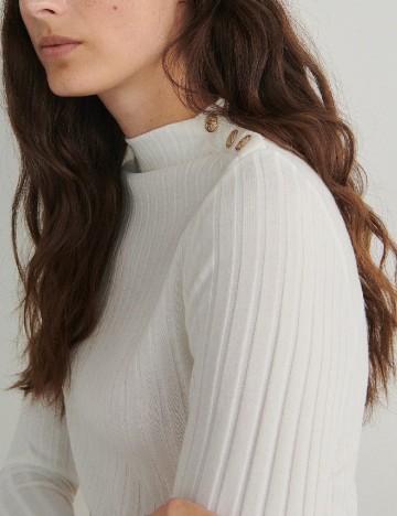 Bluza Reserved, alb