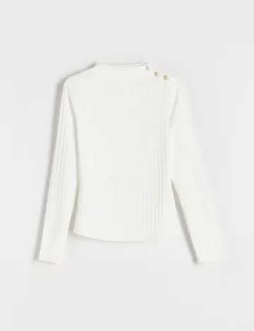 Bluza Reserved, alb