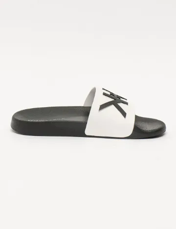 Slapi Kendall&Kylie, alb/negru