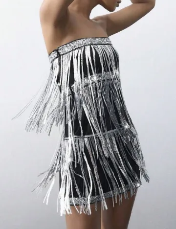 Rochie scurta SHEIN, gri