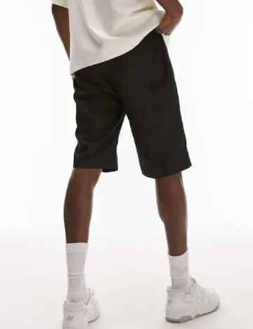Pantaloni scurti Topman, negru