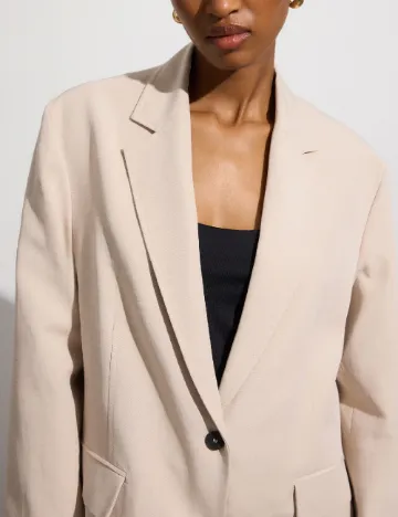 Sacou Oversize Reserved, bej