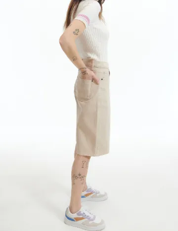Pantaloni scurti Reserved, crem