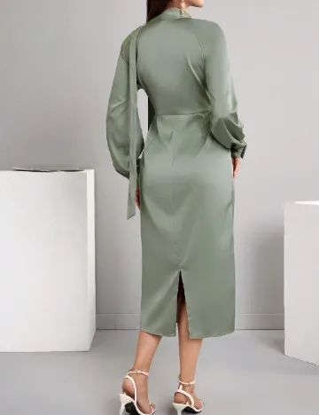 Rochie medie SHEIN, verde