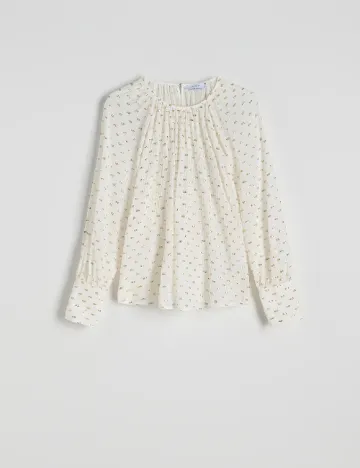 Bluza Reserved, alb