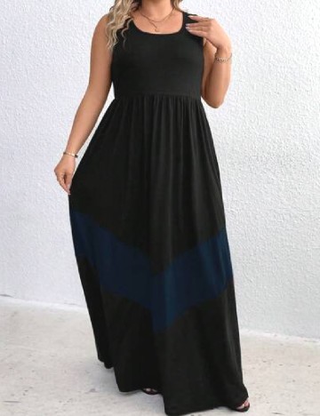 Rochie lunga SHEIN CURVE, negru