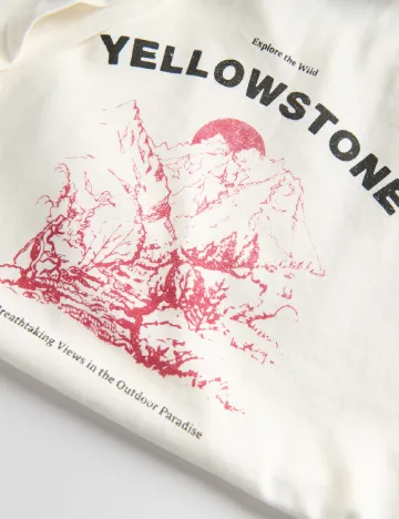 Tricou Reserved, alb Alb