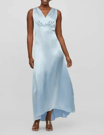 Rochie lunga Vila, albastru