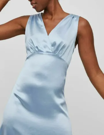 Rochie lunga Vila, albastru
