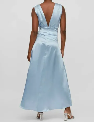 Rochie lunga Vila, albastru