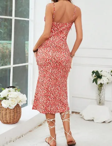 Rochie medie SHEIN, rosu