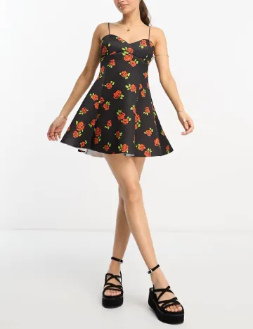 Rochie scurta River Island, negru