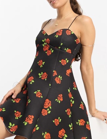 Rochie scurta River Island, negru