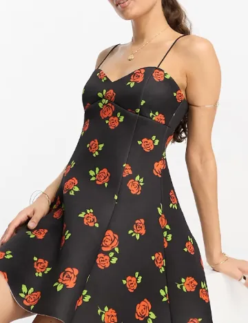 Rochie scurta River Island, negru