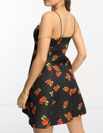 Rochie scurta River Island, negru
