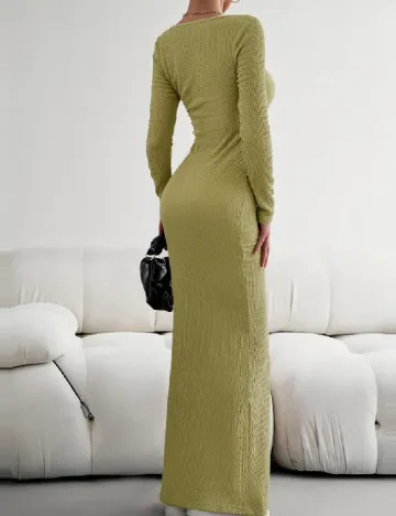 Rochie lunga SHEIN, verde