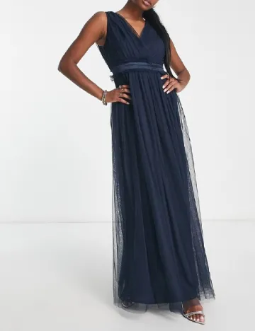 Rochie lunga Anaya with love, albastru
